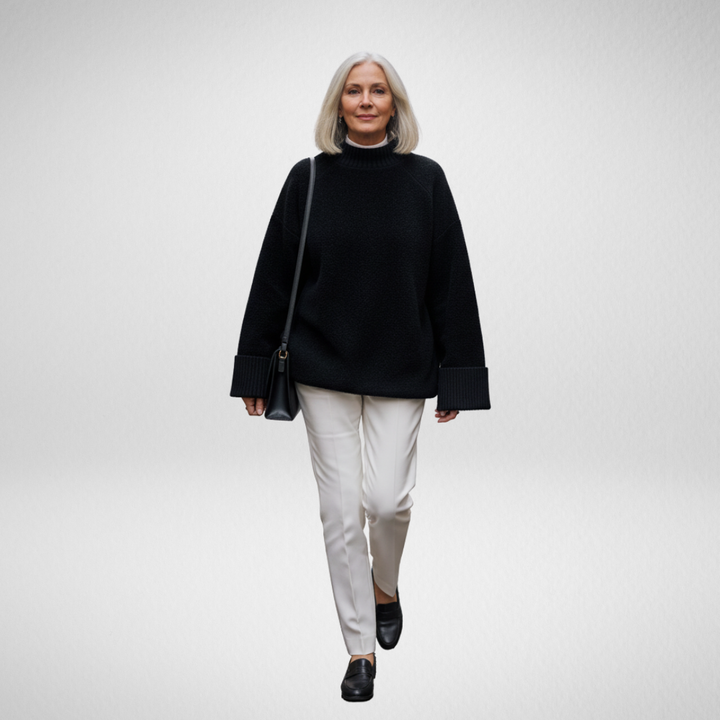 Maëlle | Pull Cosy en Laine Douce Premium