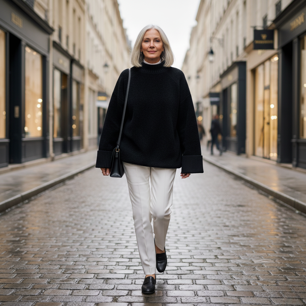 Maëlle | Pull Cosy en Laine Douce Premium