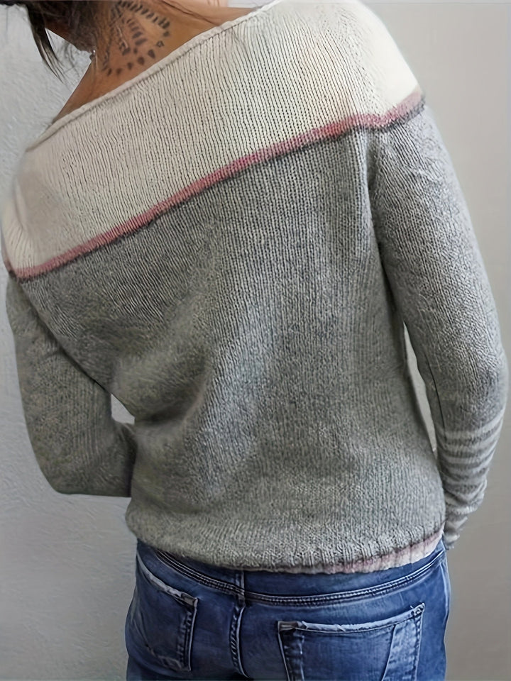 Élodie | Pull Rayures Douces
