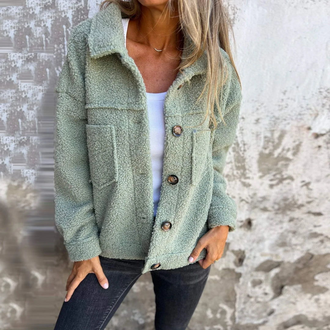 Brigitte Bordeaux | Manteau léger d’automne pour femme – style casual