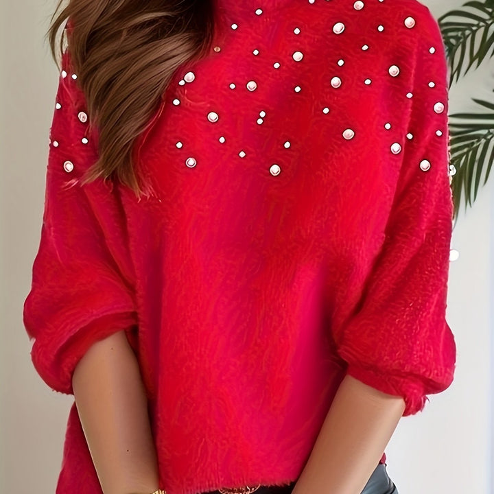 Élisa | Pull Perlé Raffiné