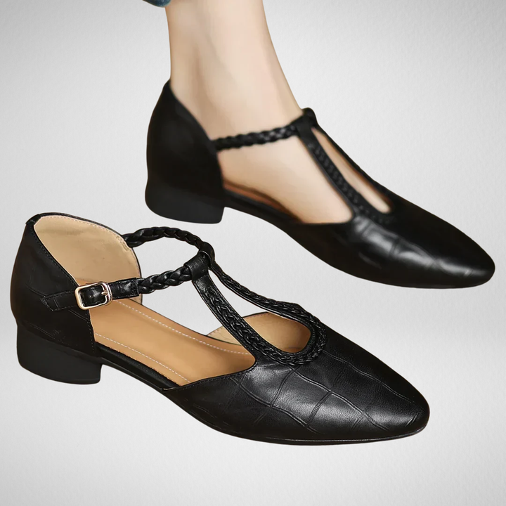 Brigitte Bordeaux | Chaussures orthopédiques en cuir ⏐ Édition premium