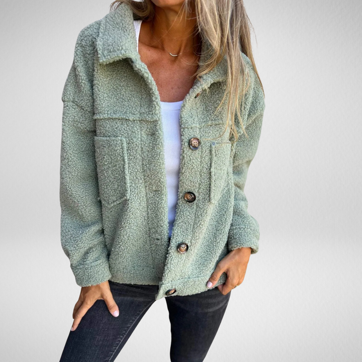 Brigitte Bordeaux | Manteau léger d’automne pour femme – style casual